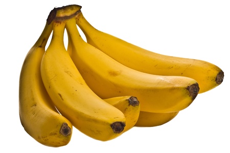 isolated banana'sの写真素材