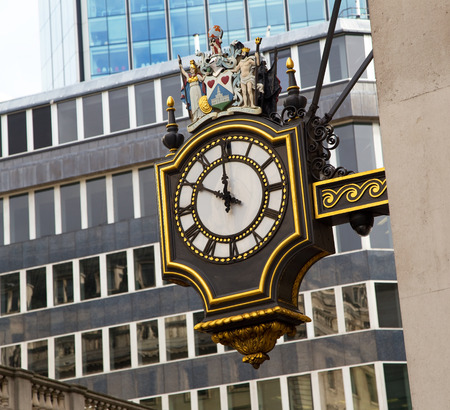 10 o'clock at the exchange building, london.の写真素材
