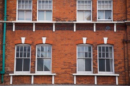 the exterior of a london property.のeditorial素材