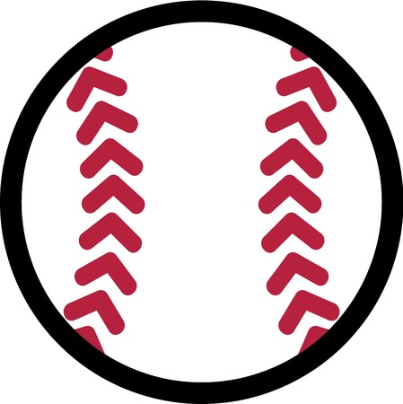 Baseball 2 Colors Picのイラスト素材