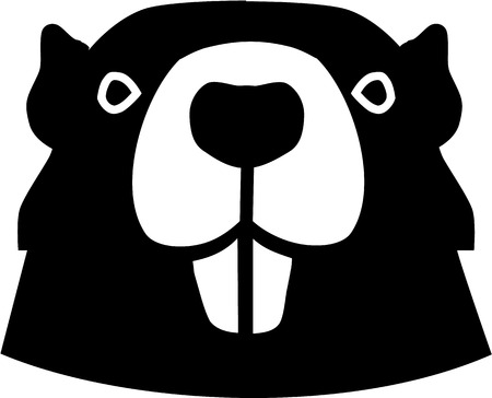 Beaver Headのイラスト素材