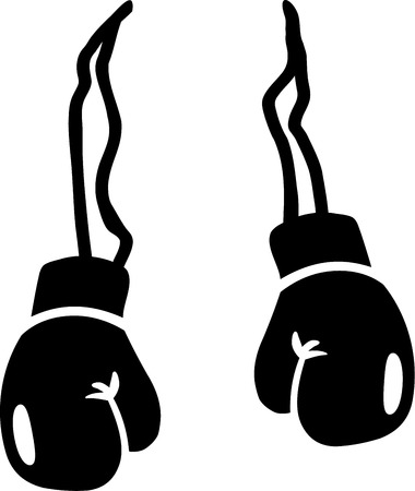 Boxing Glovesのイラスト素材
