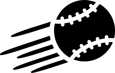 Baseball Flightのイラスト素材