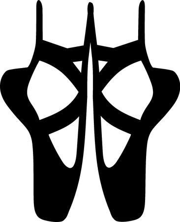 Ballet Ballerina Shoesのイラスト素材