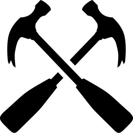 Carpenter Hammer Toolsのイラスト素材