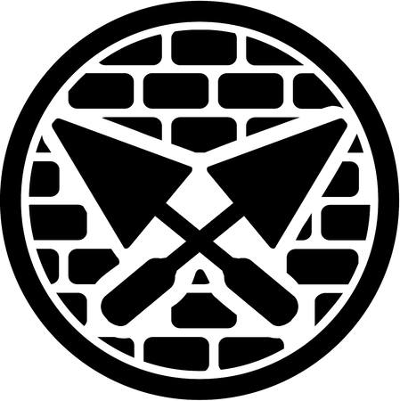 Brick Layer Badgeのイラスト素材