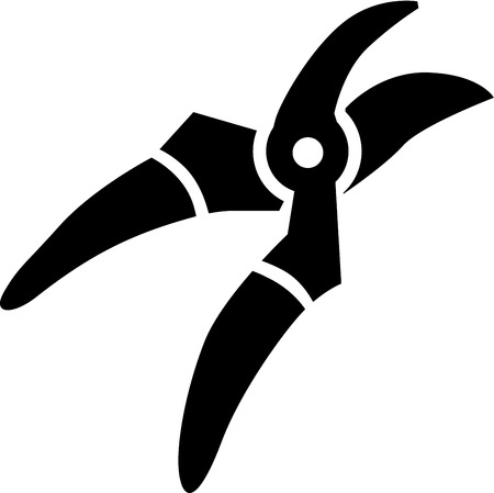 Gardening Tool Secateursのイラスト素材