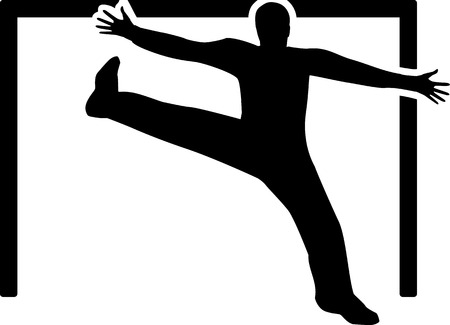 Handball Goalkeeperのイラスト素材