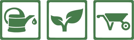 Gardening Gardener Tools Iconのイラスト素材