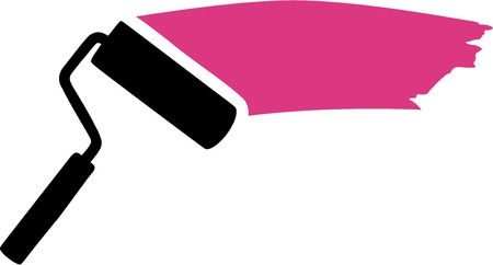 Painter Roller Brushのイラスト素材