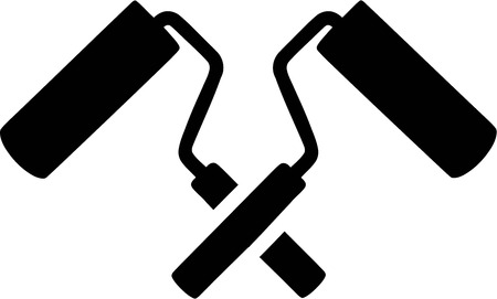 Painter Roller Brushのイラスト素材