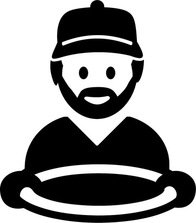 Trucker Pictogramのイラスト素材