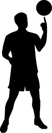 Soccer Football Trickのイラスト素材