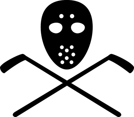 Hockey Goalie Equipmentのイラスト素材