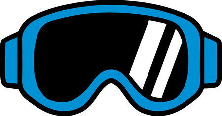 Ski Goggle Pictogramのイラスト素材