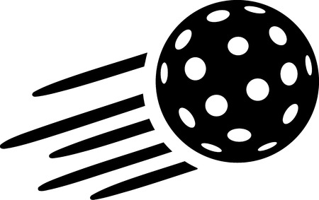 Flying Floorballのイラスト素材