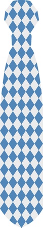 Bavarian tieのイラスト素材