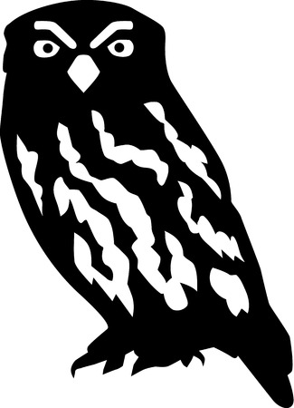 Real Owlのイラスト素材