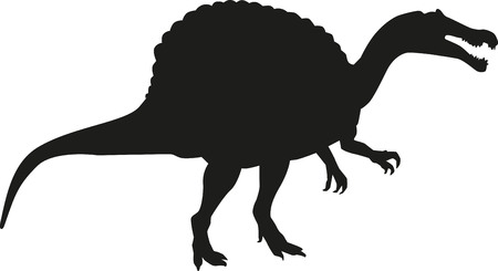 Dinosaur spinosaurusのイラスト素材
