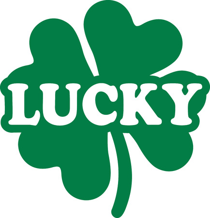 Lucky St. Patrick's Day designのイラスト素材