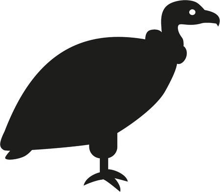 Vulture iconのイラスト素材