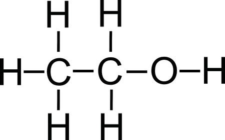 Alcohol formularのイラスト素材