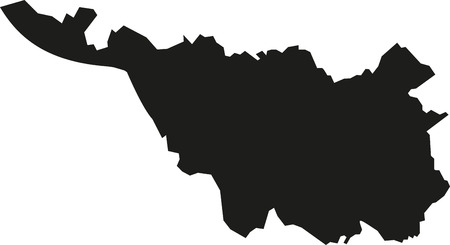 Map of Bremenのイラスト素材