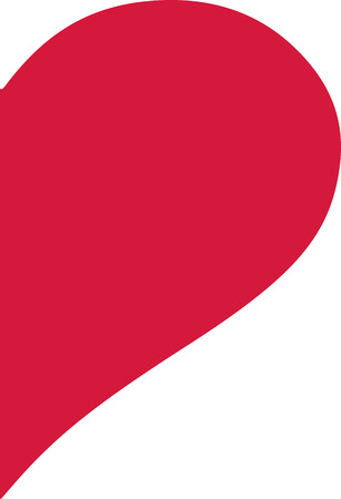 Heart - right sideのイラスト素材