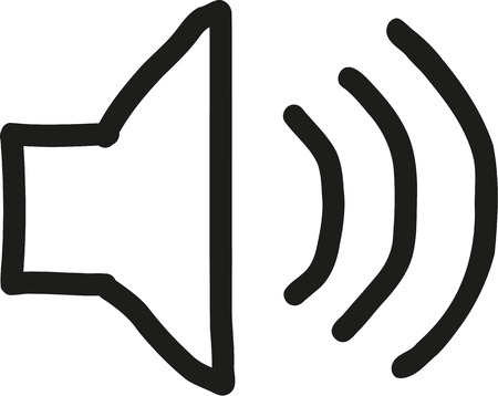 Speaker music iconのイラスト素材