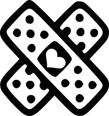 Lovesickness plasterのイラスト素材