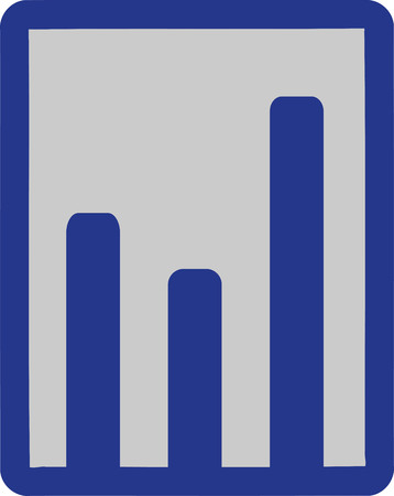 Diagram iconのイラスト素材