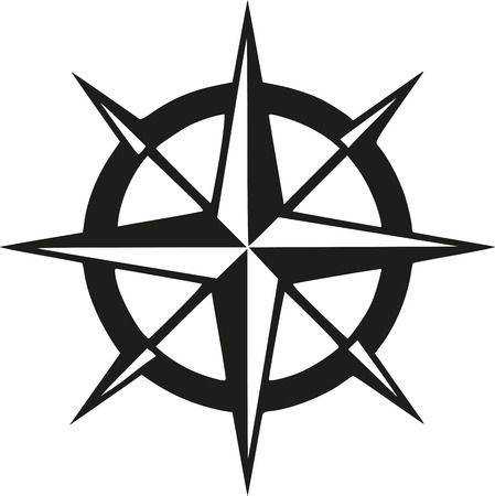 Compass iconのイラスト素材