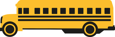 Long school bus