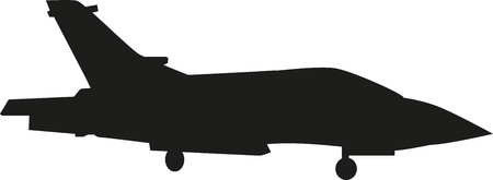 Combat aircraftのイラスト素材