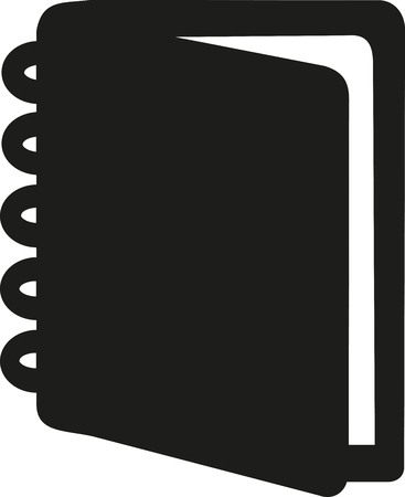 Book notepadのイラスト素材