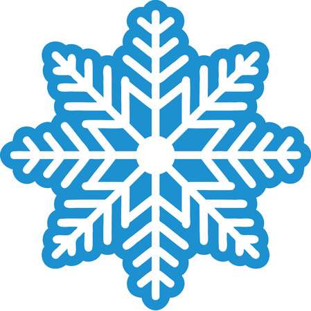Beautiful snowflakeのイラスト素材