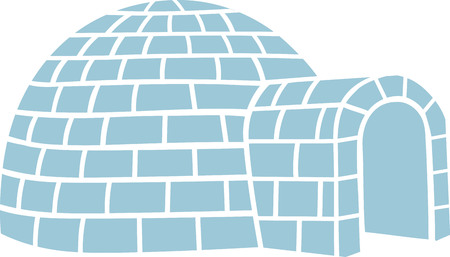 Igloo symbolのイラスト素材