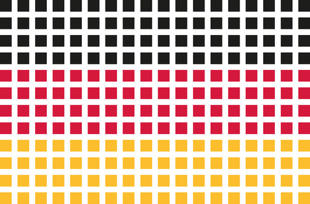 Germany pixel flagのイラスト素材