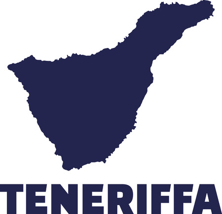 Tenerife Icelandのイラスト素材