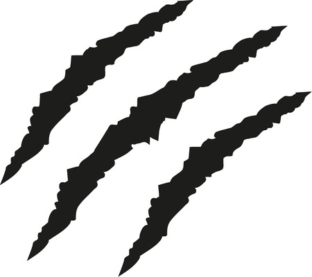 Claw scratchesのイラスト素材