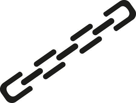 Metal chain icon