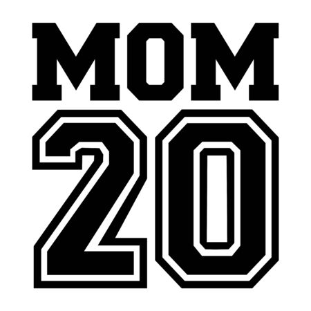 Mom in 2020 mother mumのイラスト素材