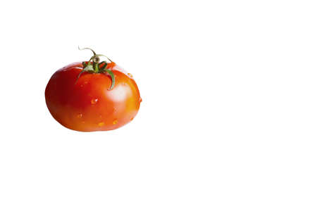 Fresh wet tomatoの写真素材