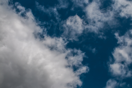 Summer Sky with Clouds.の写真素材