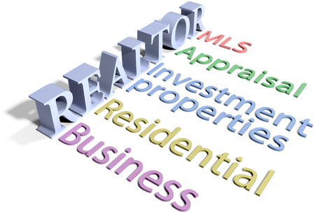 List of realtor provided real estate business selling buying business servicesの写真素材