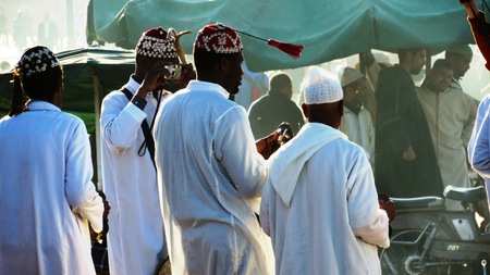 Marrakesh group Jemaa El-fnaaのeditorial素材