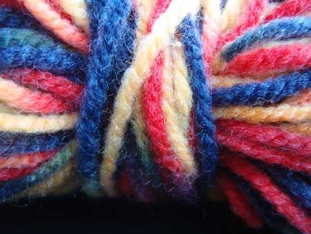 Close up of some wool/yarn
