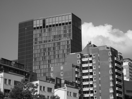 Detail of a big cityの写真素材
