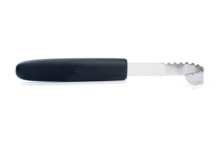Butter curler. Part of a series of food carving tools. Isolated on white background.