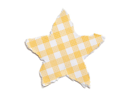 Paper Tear - Christmas Ornaments, Starの写真素材